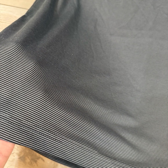 Callaway Men's Fine Line Stripe Gray Polo Shirt Short Sleeve - Picture 7 of 12